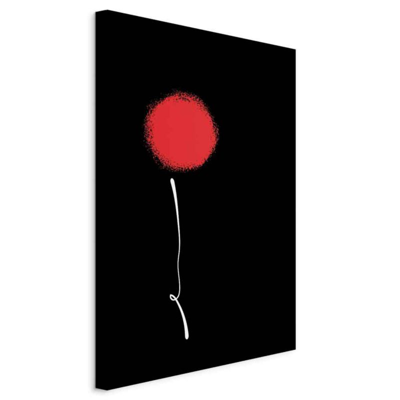Obraz Artgeist Minimalistyczny kwiat 80 x 120 cm płótno włoskie 1 szt