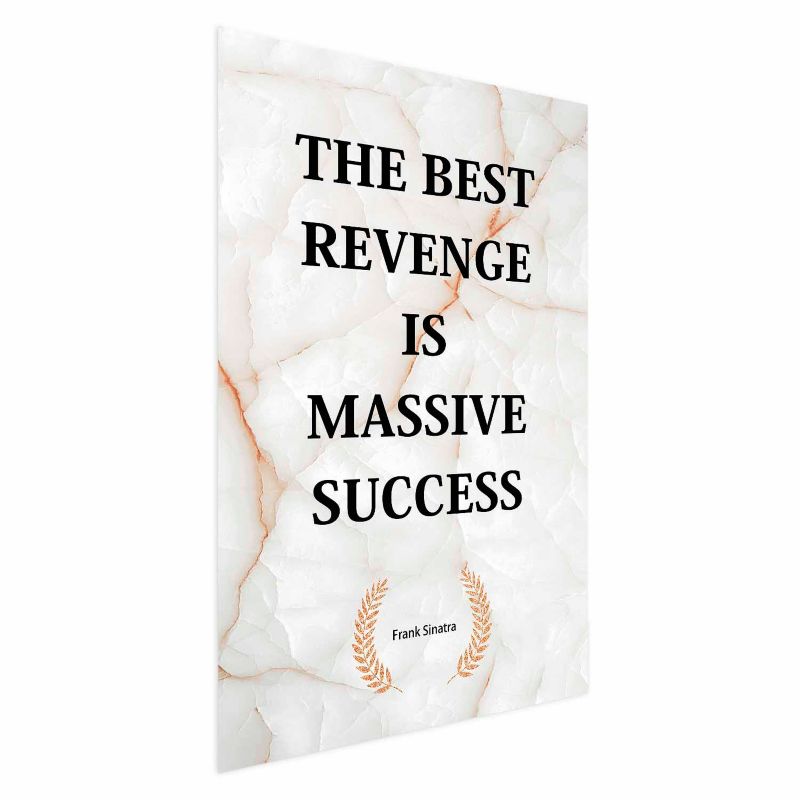 Plakat Artgeist Best Revenge 60x90 cm bez ramy 1 szt