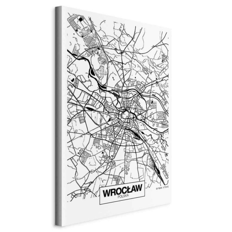 Obraz Artgeist Wrocław 20 x 30 cm płótno włoskie 1 szt