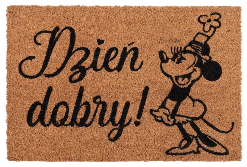 Wycieraczka Multidecor Kokos 40 x 60 cm Dzień dobry Minie 1 szt.