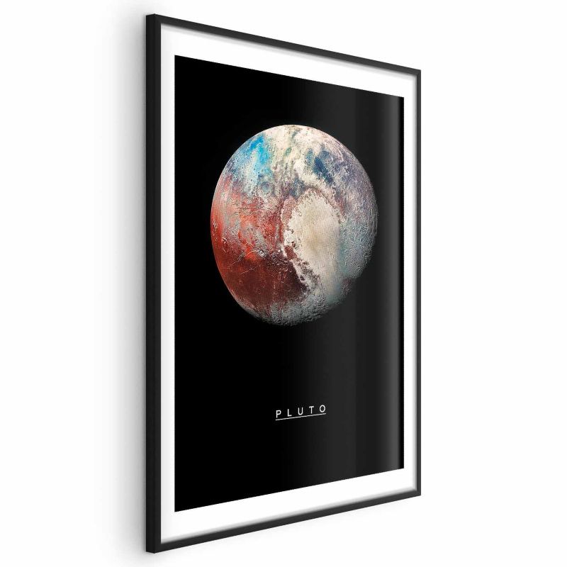 Plakat Artgeist Pluton 40x60 cm z ramą czarną 1 szt