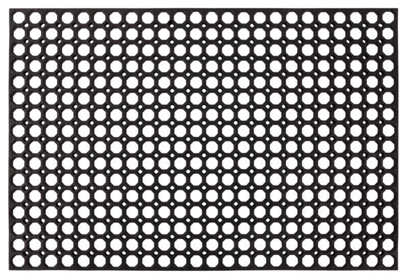 Wycieraczka Multidecor Honey Comb 80 x 120 cm czarny 1 szt.