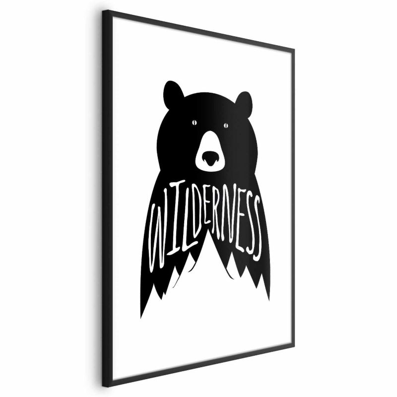 Plakat Artgeist Wilderness 29,7x42 cm z ramą czarną 1 szt