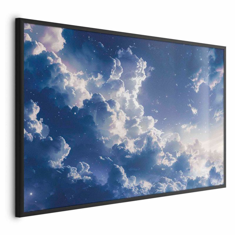 Plakat Artgeist Gwiezdne chmury 60x40 cm z ramą czarną 1 szt