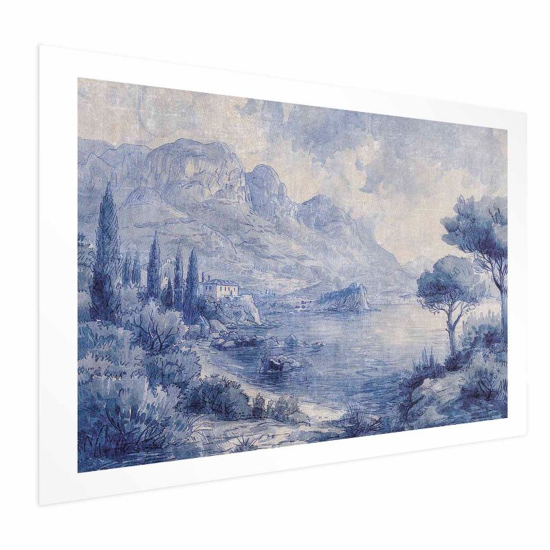 Plakat Artgeist Niebieska zatoka 30x21 cm bez ramy 1 szt
