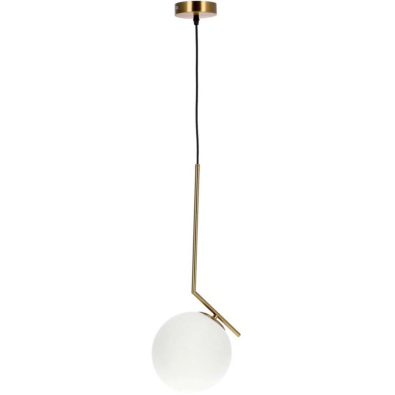 Lampa wisząca Edo Pelota E27 złoty biały EDO777202 1 szt.