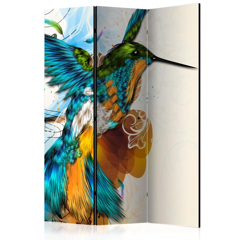 Parawan dwustronny Artgeist Zwierzęta 135x172 cm Zwierzęta 1 szt
