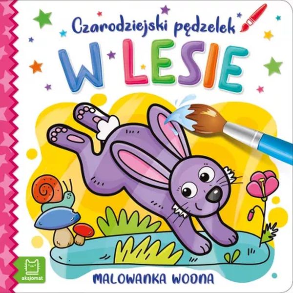 CZARODZIEJSKI PĘDZELEK W LESIE MALOWANKA WODNA