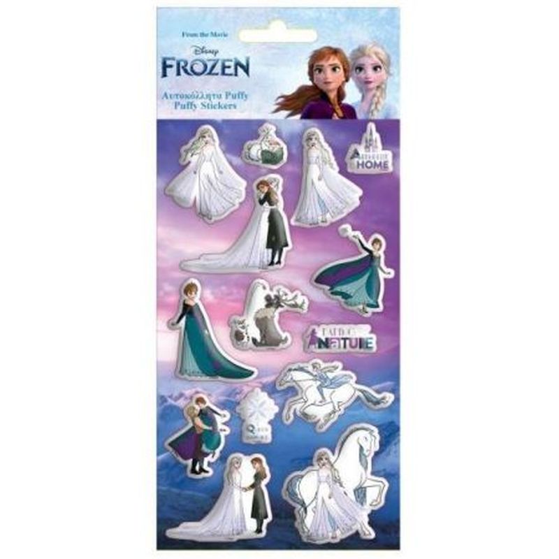 Diakakis NAKLEJKI WYPUKŁE FROZEN