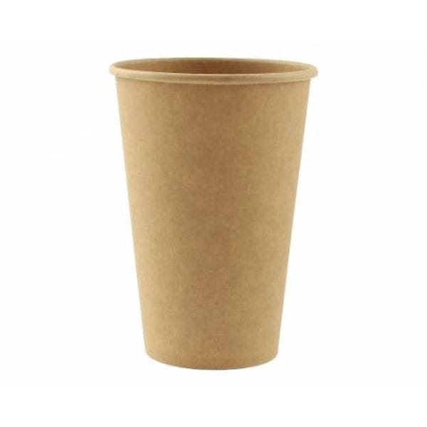 KUBECZKI PAPIEROWE 375ML 6SZTUK KRAFT