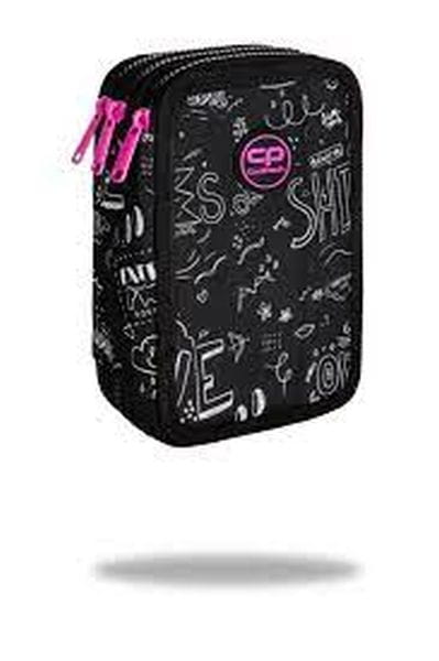 Coolpack Piórnik potrójny Jumper 3 z wyposażeniem B&W Scribble