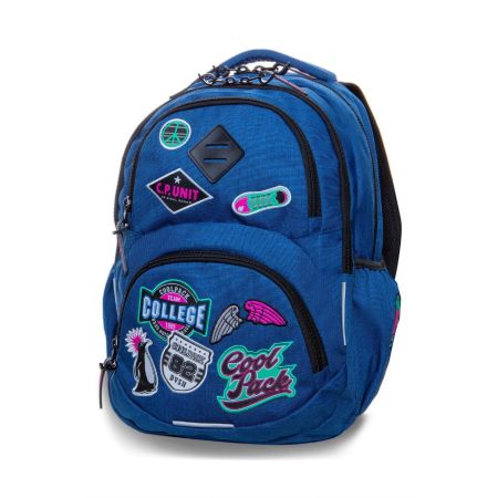 Coolpack Dart L Plecak 3komorowy Denim Badges