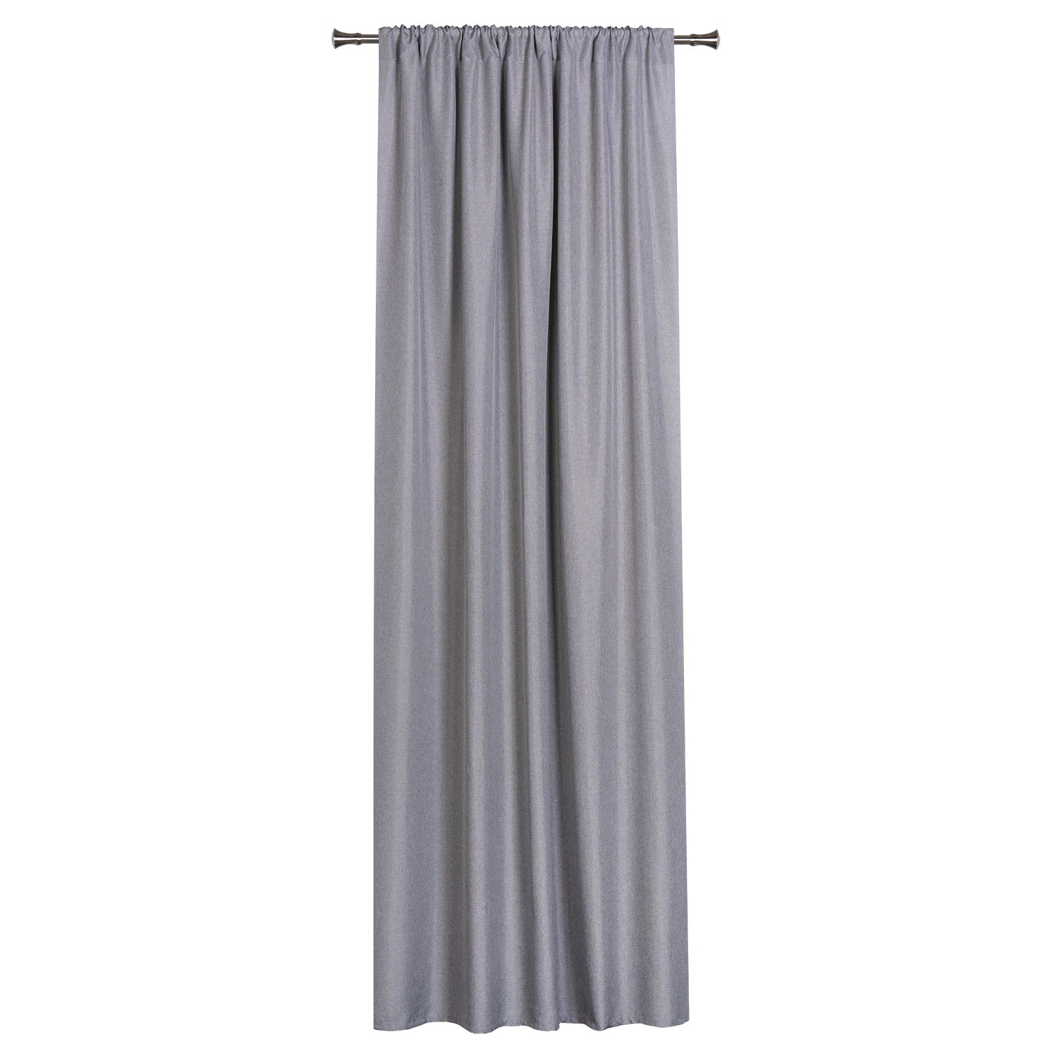 Zasłona Derby szara 140 x 260 cm