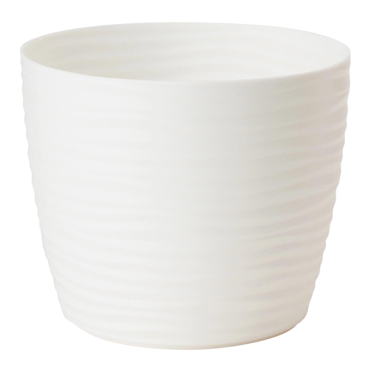 Osłonka Sahara petit biała - śr. 15 cm