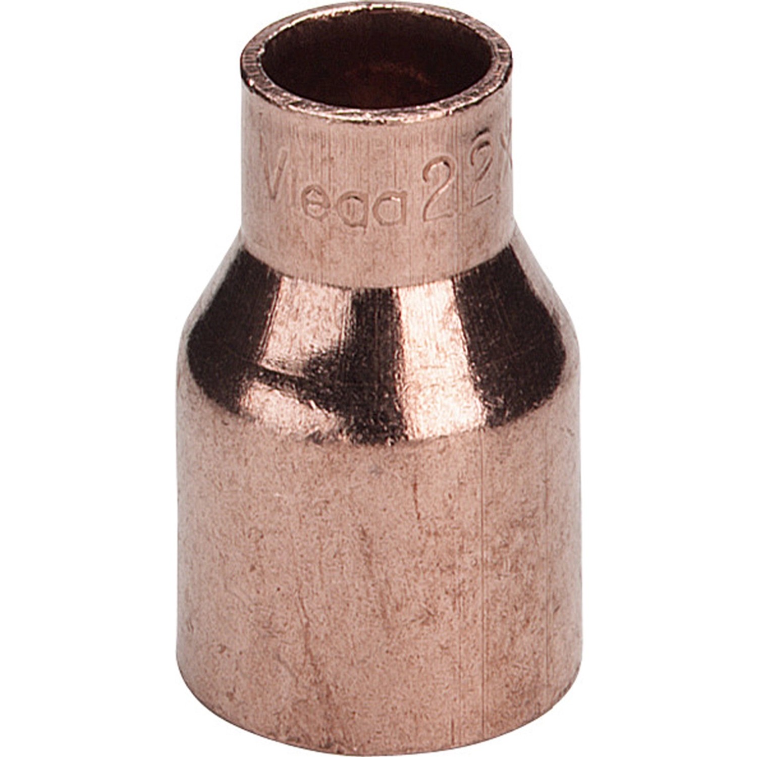 Nypel redukcyjny LZ/LW 22x15mm miedź