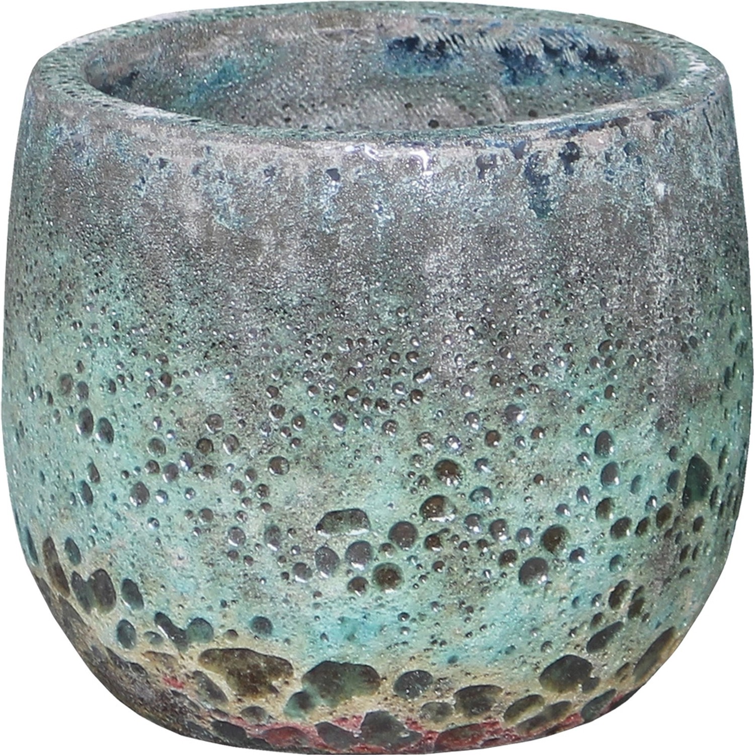 Donica Mars zielona - śr. 35 cm