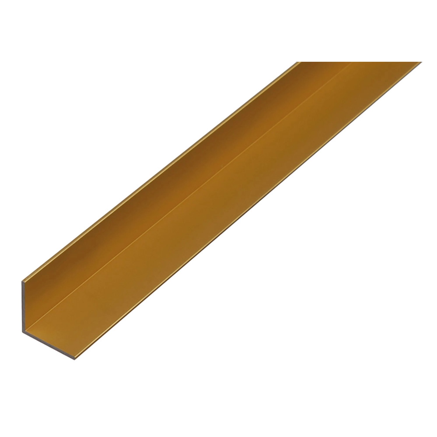 GAH Alberts Profil kątowy aluminiowy złoty 20x20mm 1m