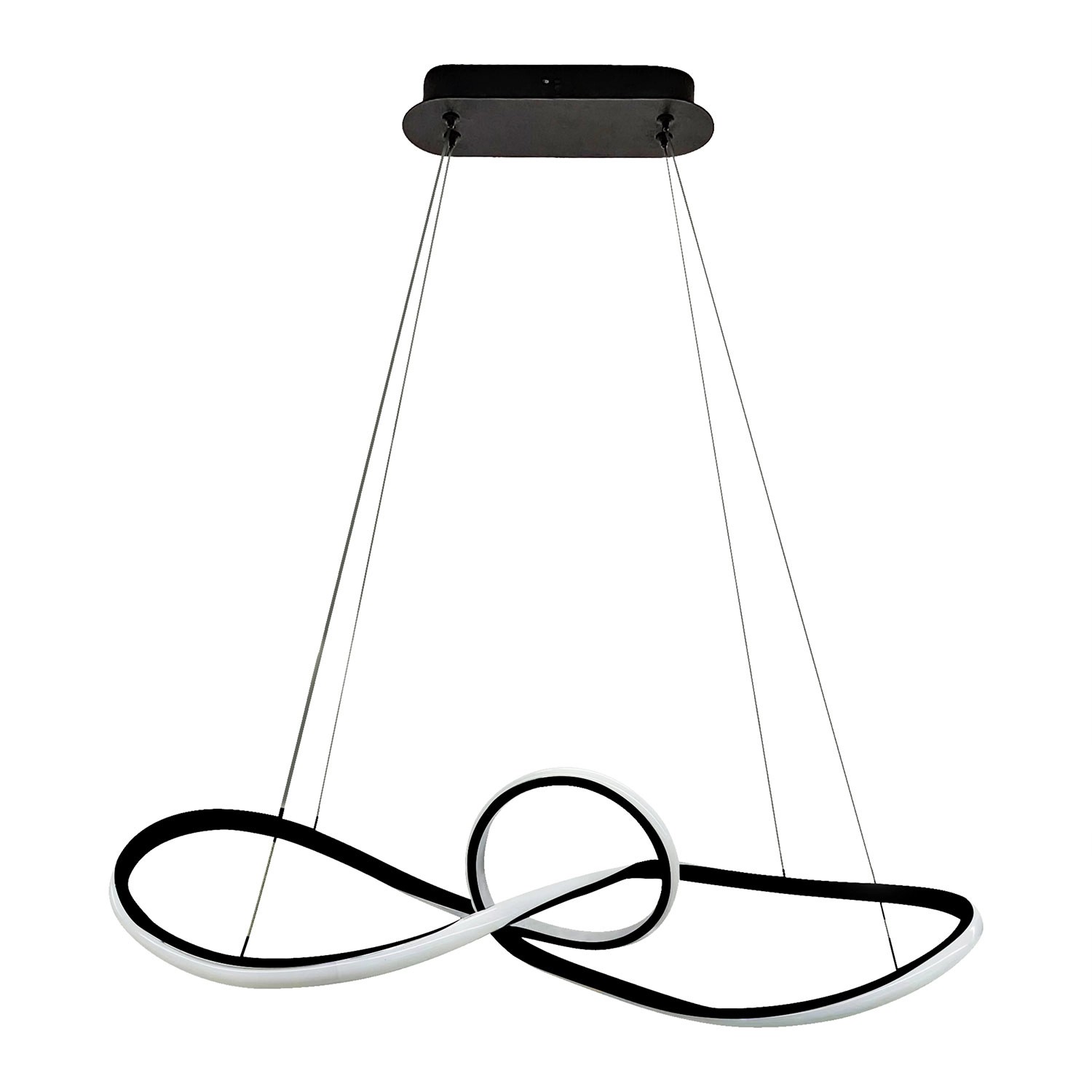 MiLAGRO Lampa wisząca LED Marco 42W 4000K 3000lm czarna