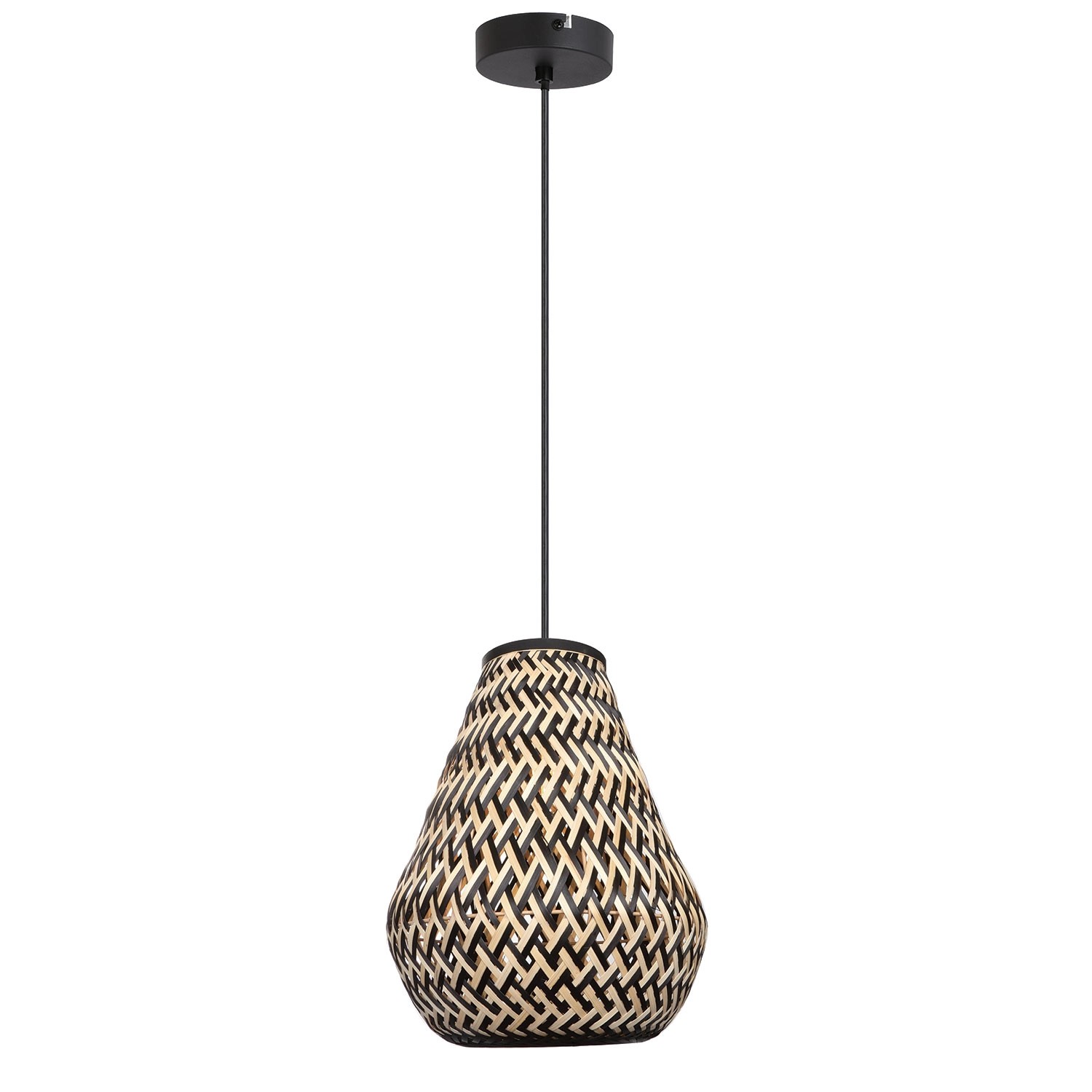 Reality Lampa wisząca Carmina 1x40W E27 bambus