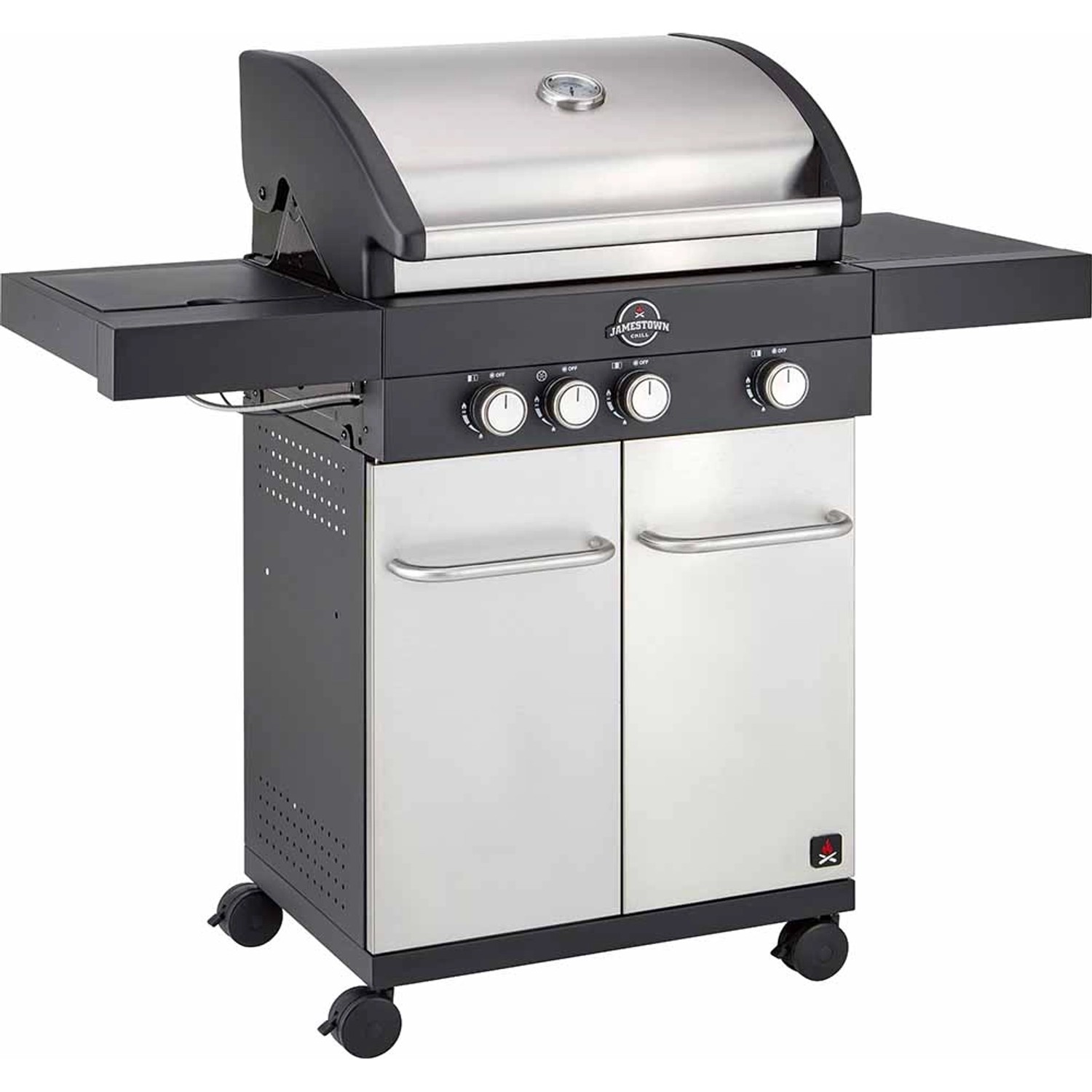 Grill gazowy MADDOX 3+1-palnikowy 13,5 kW