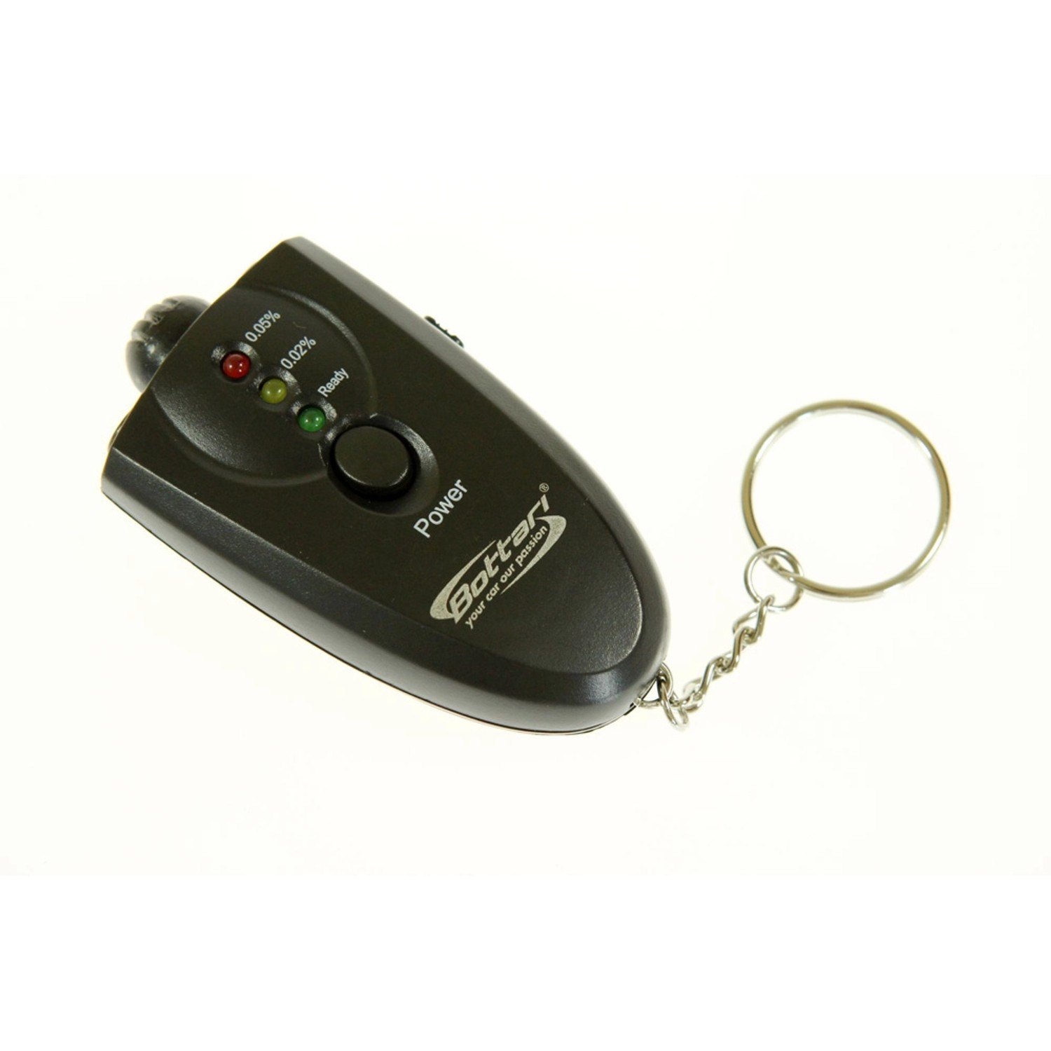 Breloczek do kluczy z mini alko-testem
