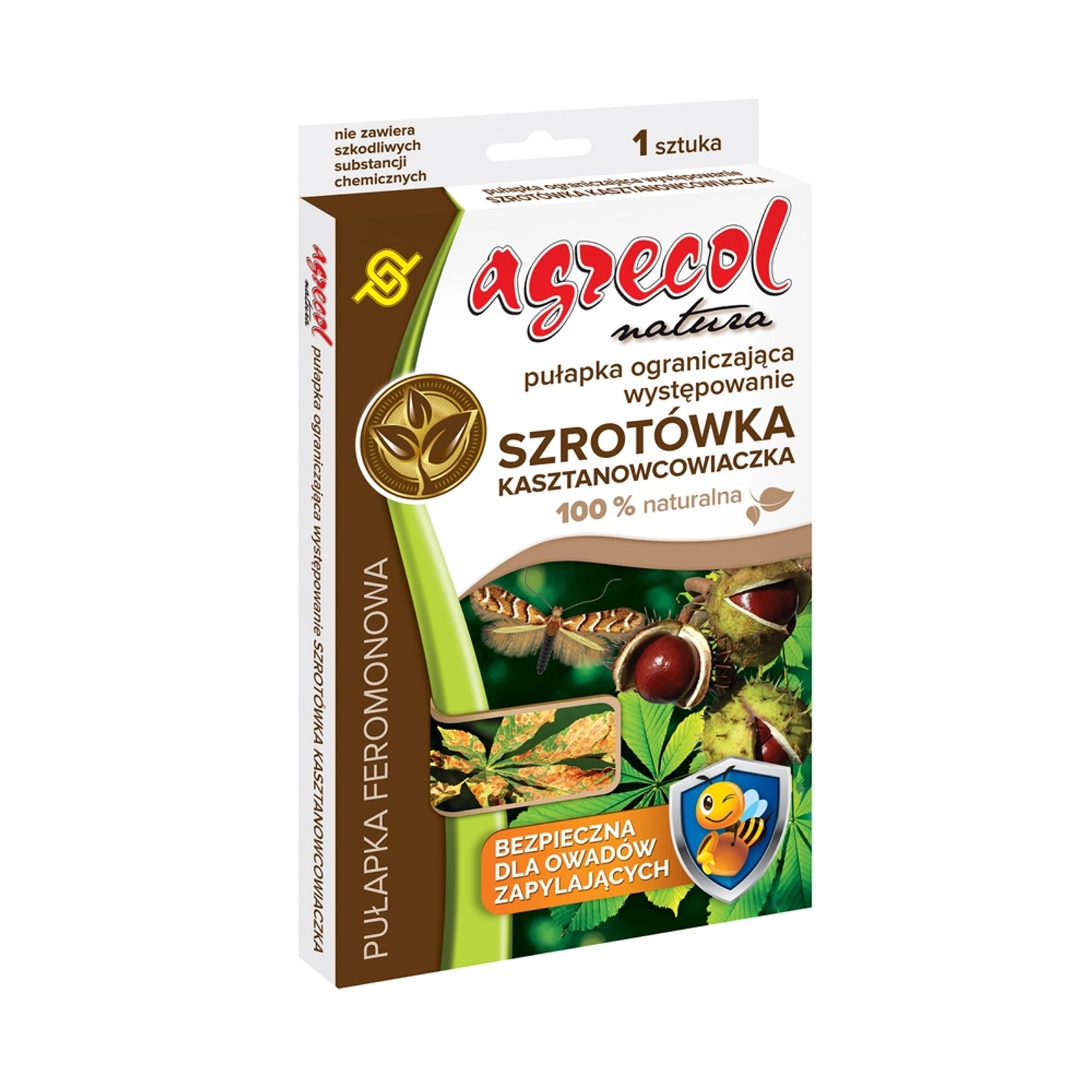 Pułapka feromonowa na szrotówka kasztanowcowiaczka