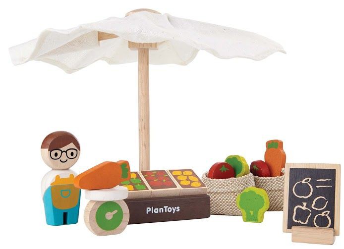 plan toys, Zestaw zabawek - motyw stragan