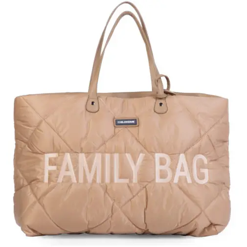 Childhome Torba Family bag Pikowana Beżowa