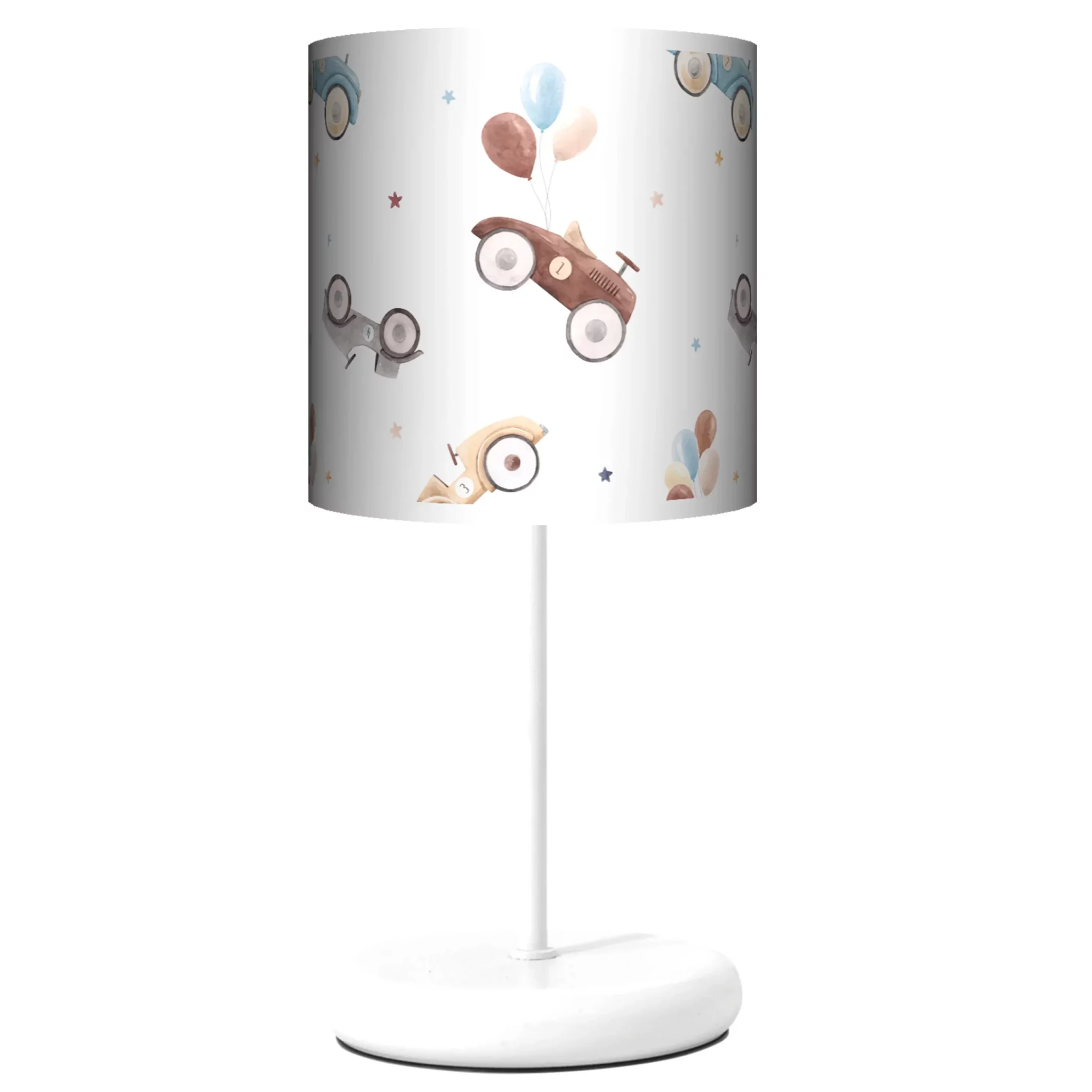 Lampa stojąca EKO Retro Autka - kolor podstawy do wyboru FL