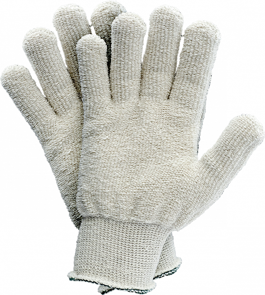 Rękawice robocze JS Gloves, termiczne, rozmiar 8, jasnoszary