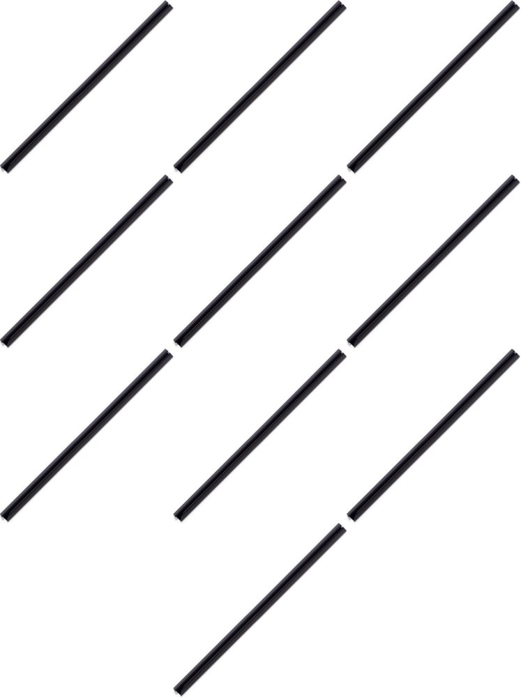 10x Listwa wsuwana Durable, 12mm, do 100 kartek, 1 sztuka czarny