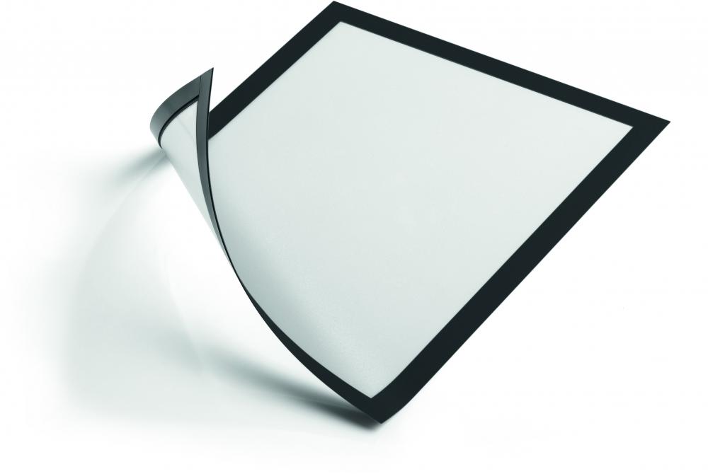 Ramka magnetyczna Durable Magnetic, A4, 5 sztuk, czarny