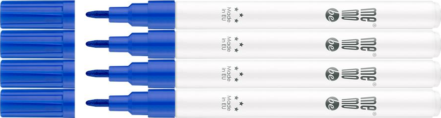 4x Marker olejowy MemoBe MM300, okrągła, 1-1.5mm, niebieski