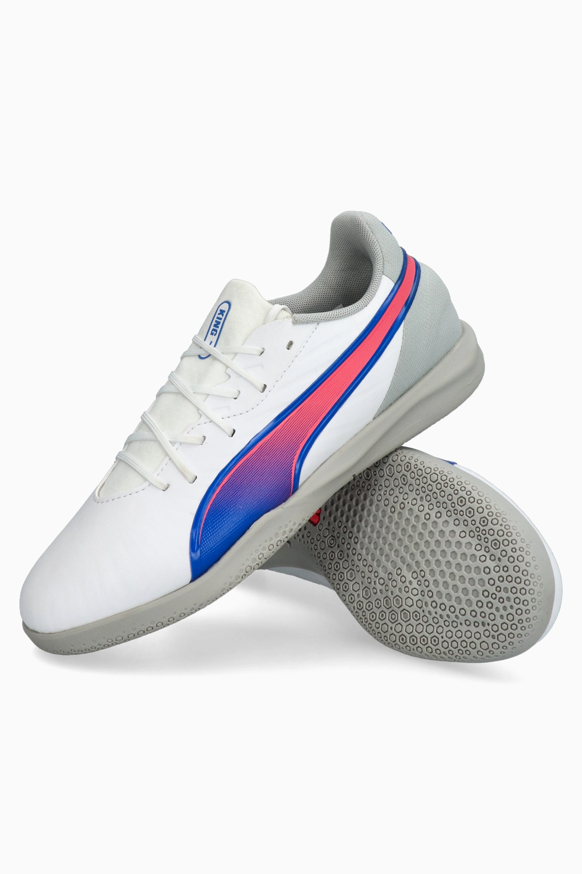 Halówki Puma King Match IT Junior - Biały