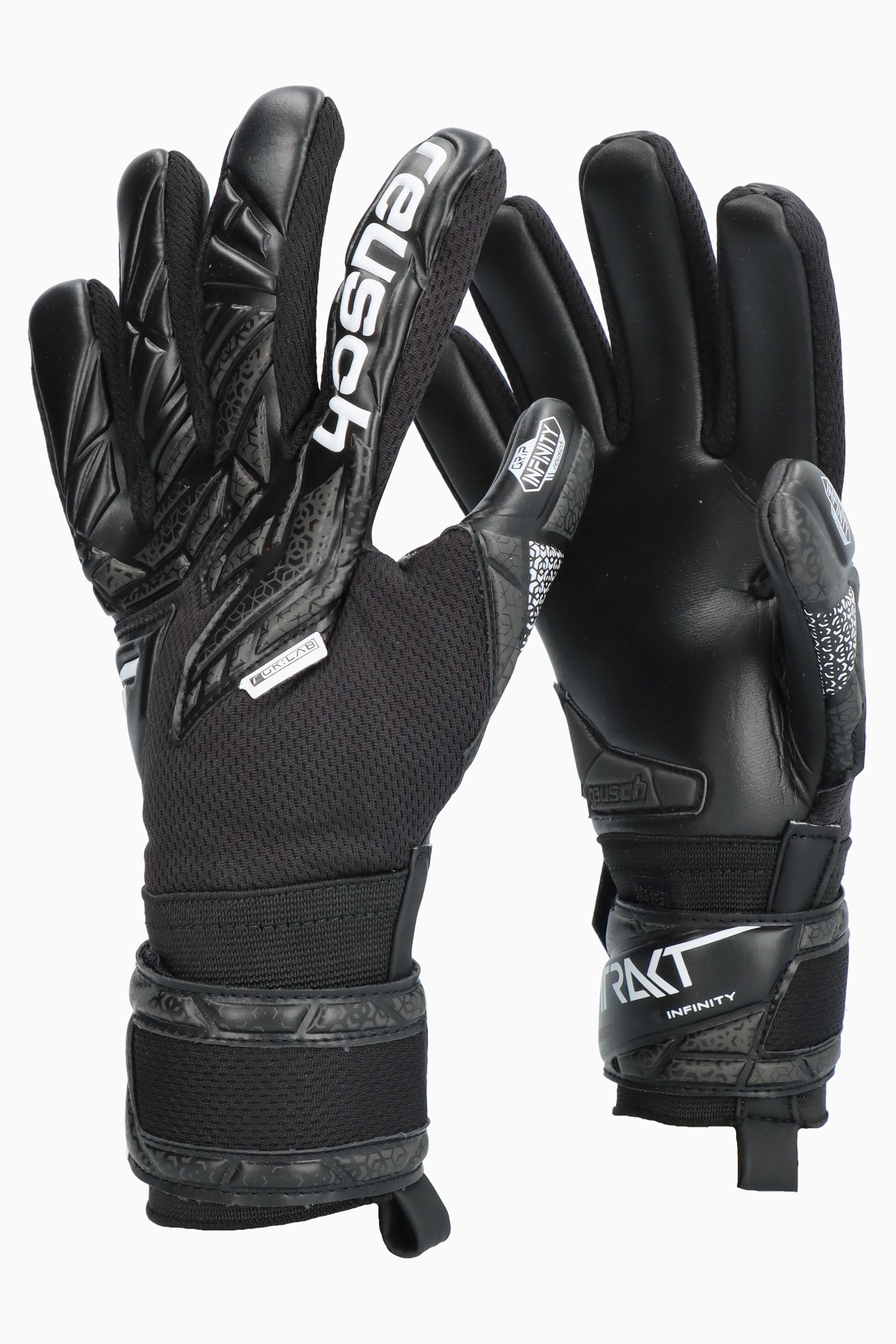Rękawice Reusch Attrakt Infinity NC Junior - Czarny