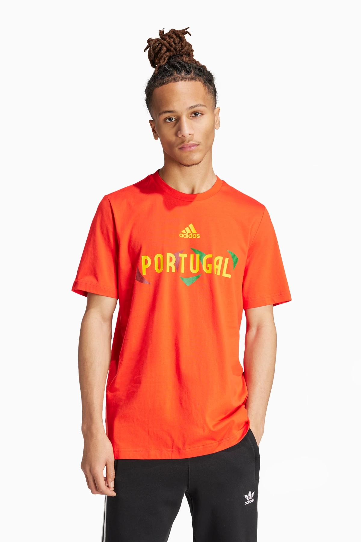 Koszulka Reprezentacji Portugalii adidas Tee - Czerwony