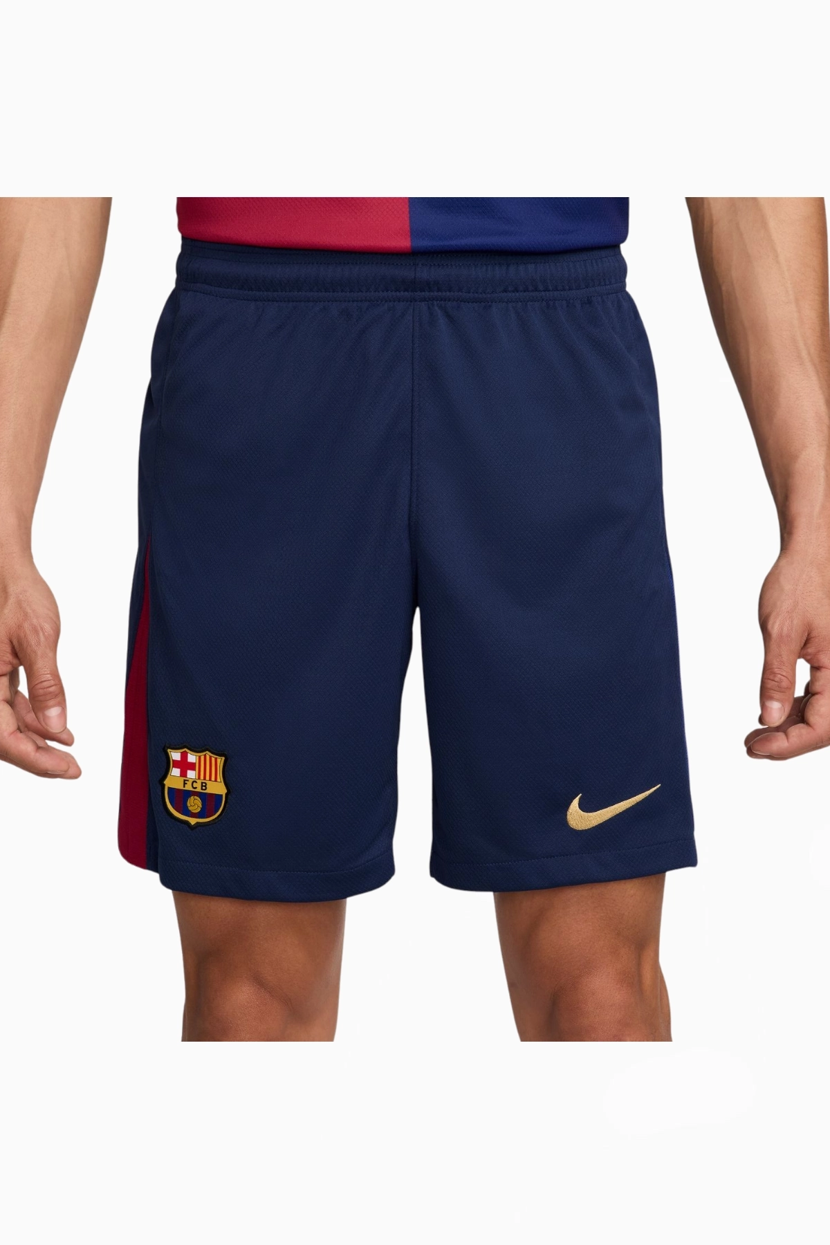 Spodenki Nike FC Barcelona 24/25 Domowe Stadium - Granatowy