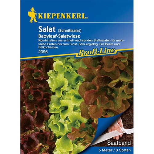 1 szt, Saláta leveles Baby Leaf, keverék - Magok: Mod de ambalare: 1 db
