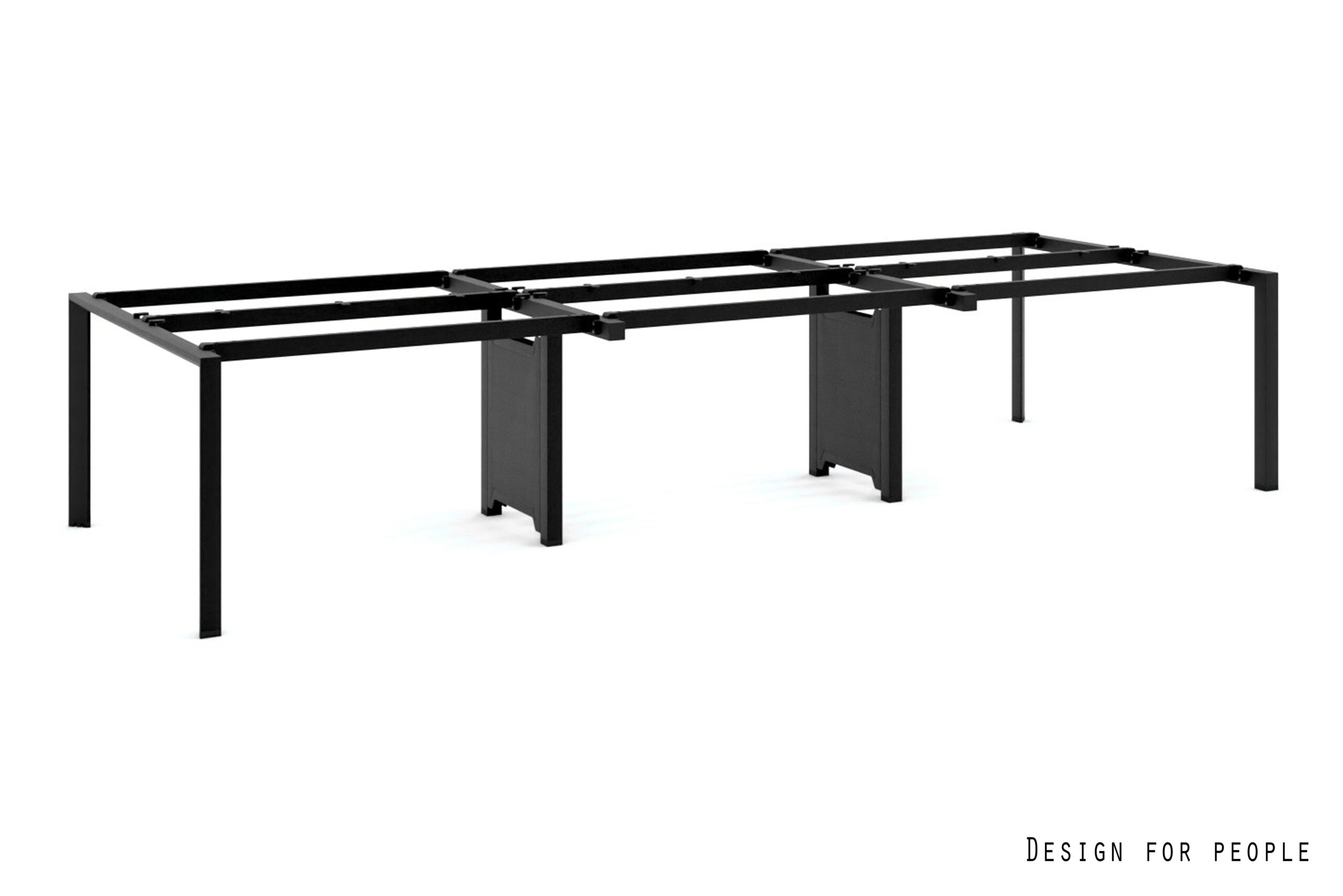 PASON Workstation 6 - stelaż biurka 6 osobowego