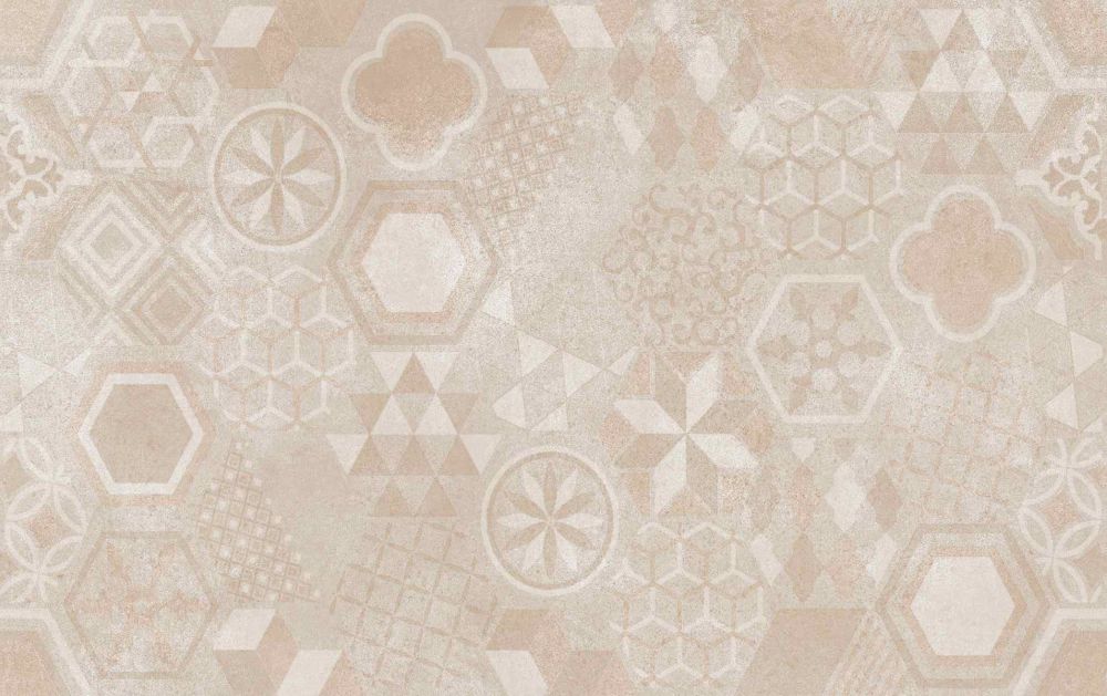Ceramika Color Amaro Beige dekor ścienny 25x40 cm beżowy połysk
