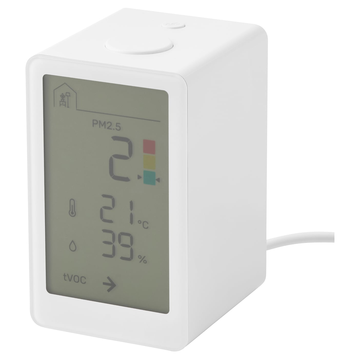 IKEA VINDSTYRKA czujnik jakości powietrza, smart, Szerokość: 52 mm