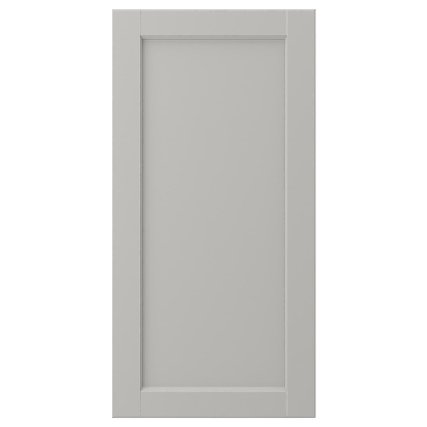IKEA LERHYTTAN drzwi, jasnoszary, 40x80 cm