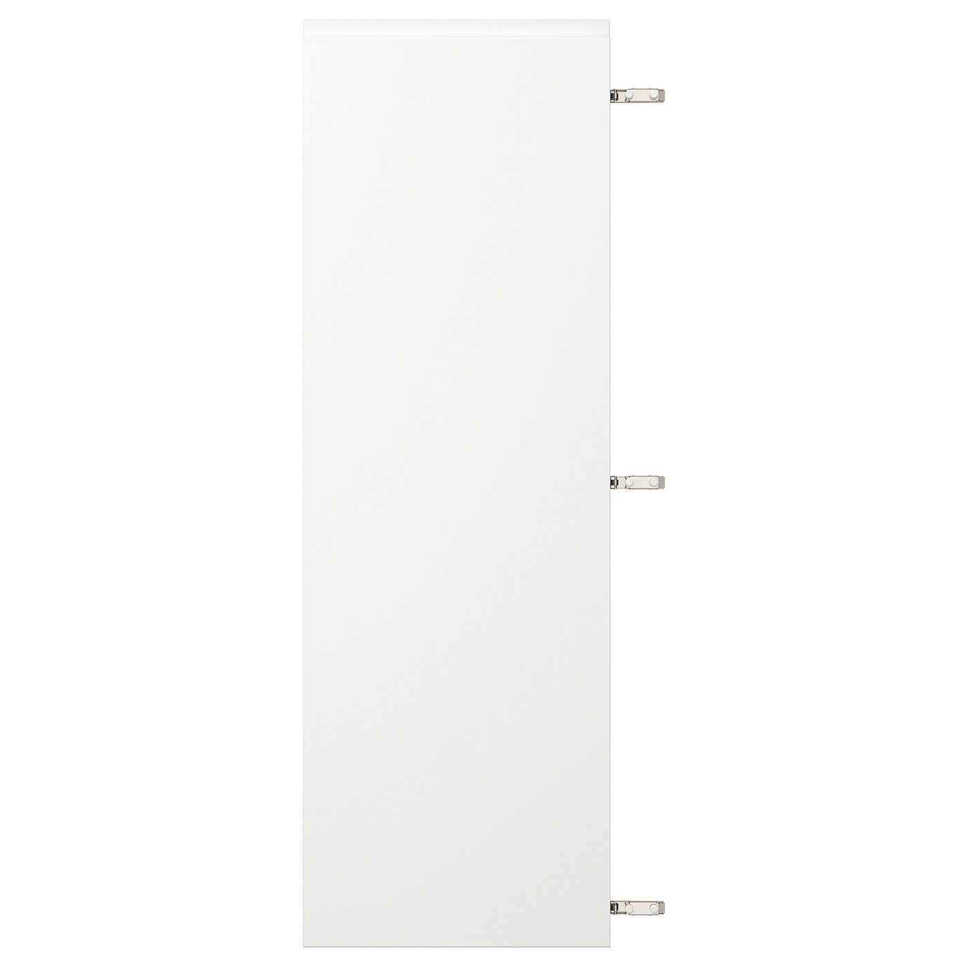 IKEA VOXTORP drzwi z zawiasami, matowy biały, 40x120 cm