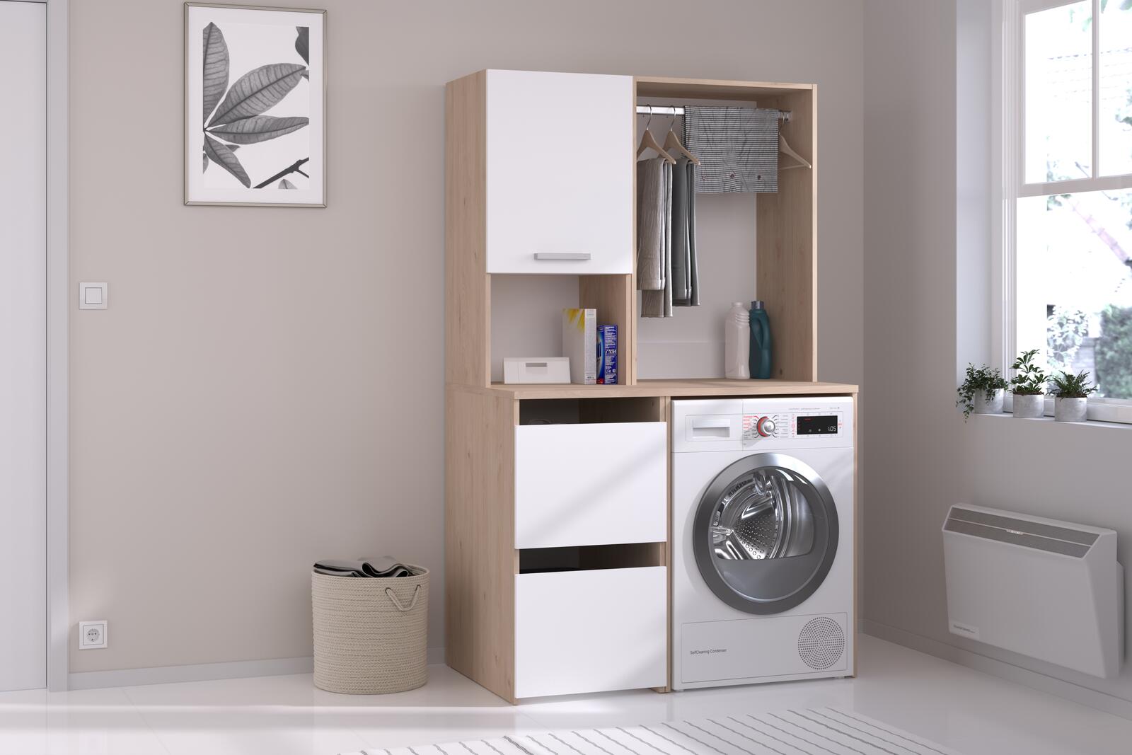 Meble łazienkowe w zestawie Laundry medium