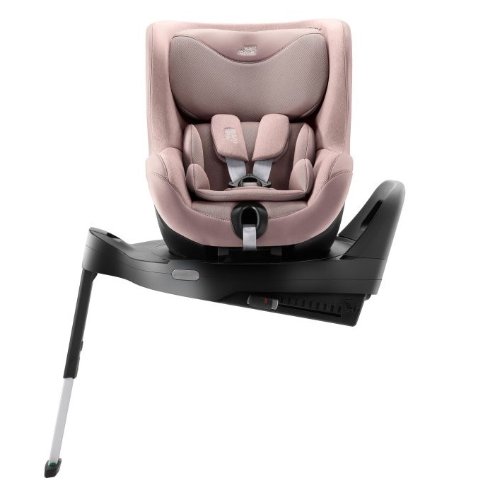 Britax Romer Dualfix 5Z z bazą Vario Base 5Z od 61 do 105 cm wzrostu-Dusty Rose Style