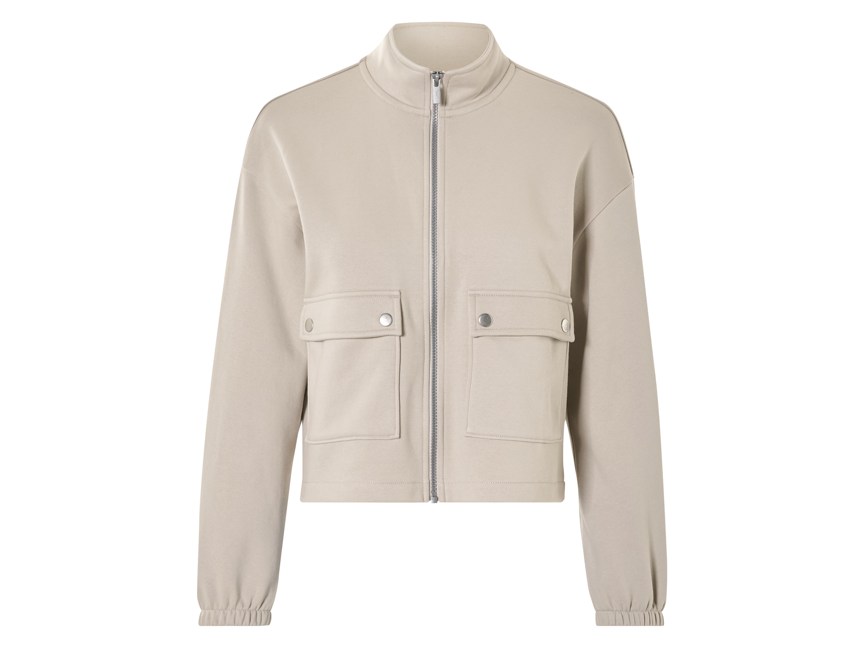 esmara Bluza dresowa damska z bawełną XS 32-34, Beżowy
