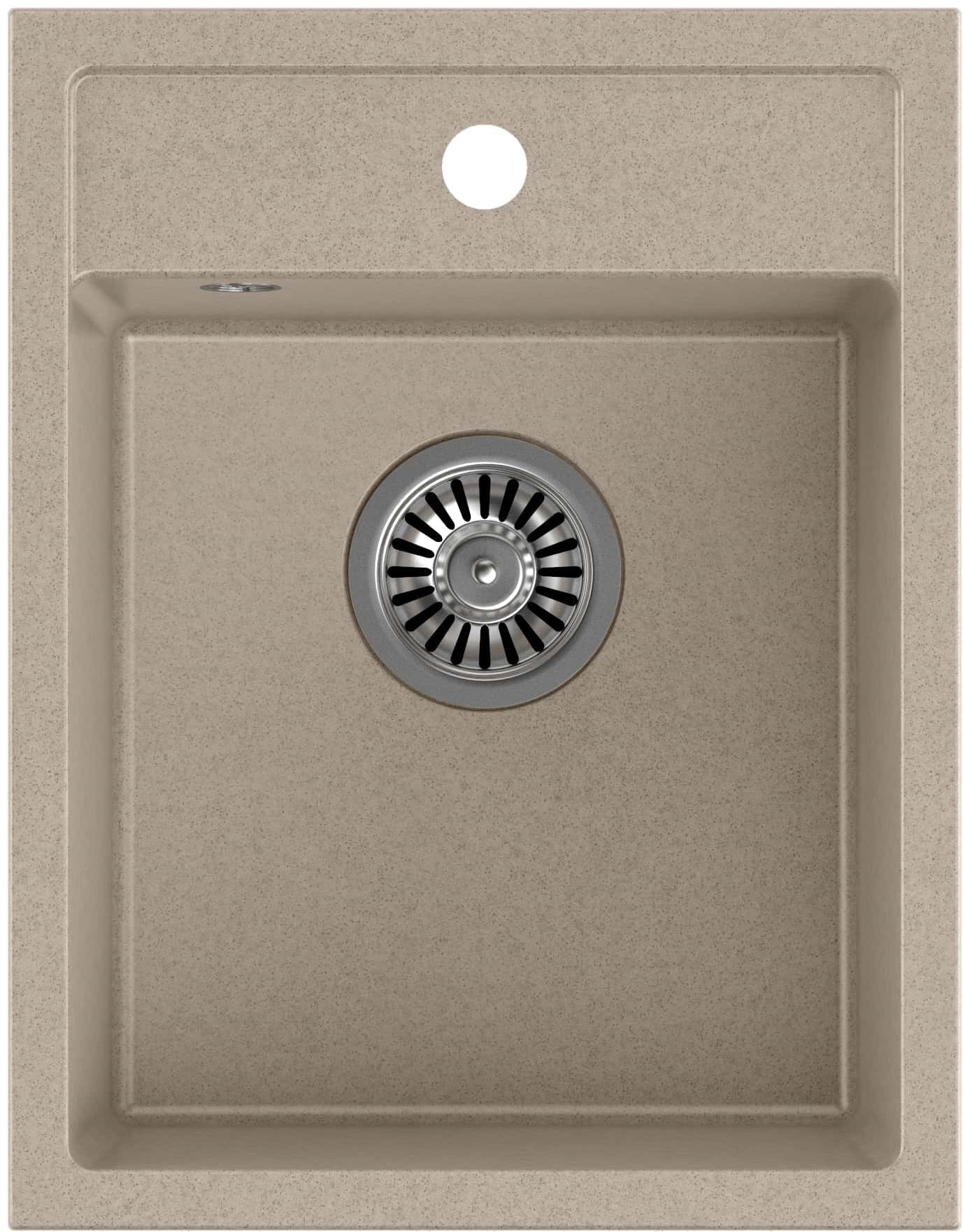 Darmowa Dostawa - Zlewozmywak GraniteQ 50x39 cm Quadron Johnny HCQJ3950BEZK