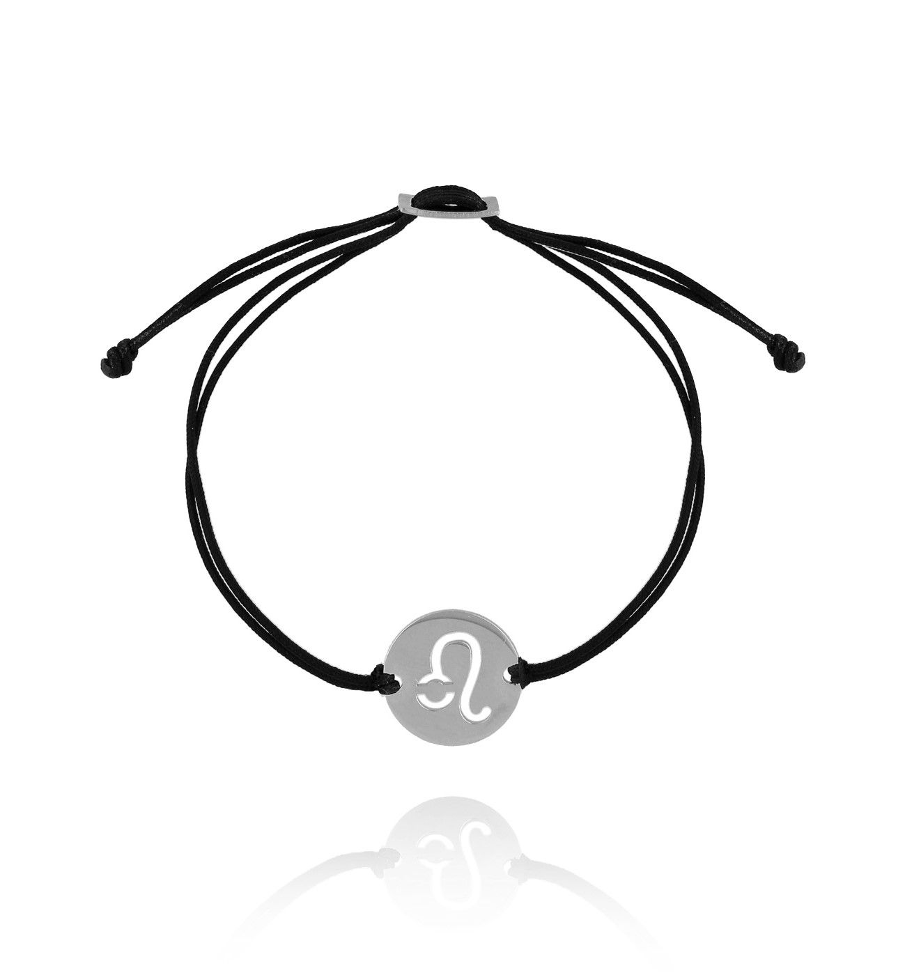 Bransoletka srebrna znak zodiaku LEW BSE0099