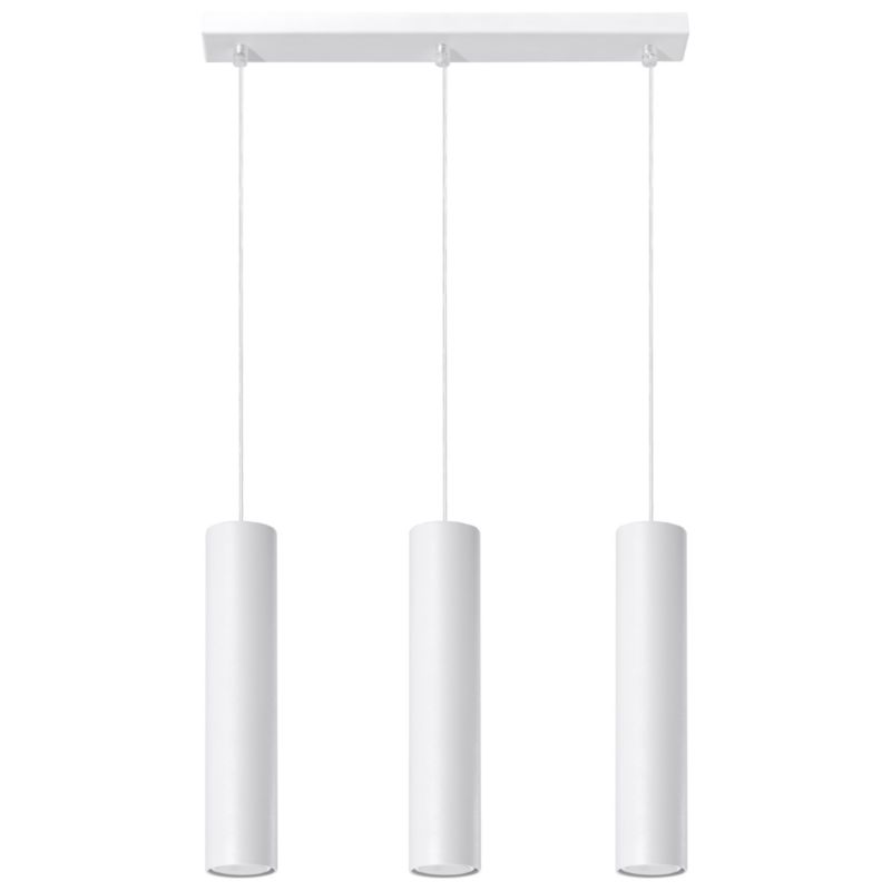 Lampa wisząca Sollux Lighting LAGOS 3L biały 1 szt.