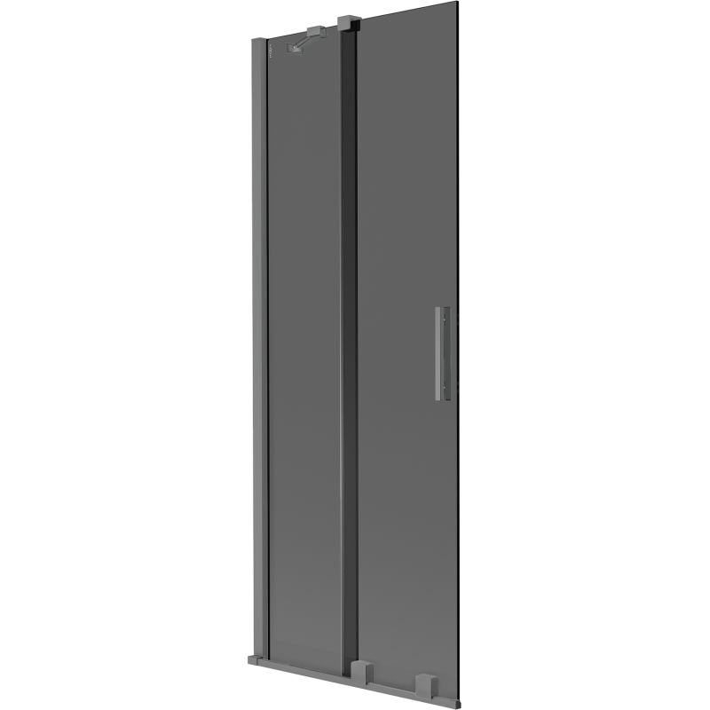 Parawan nawannowy Mexen Velar grafit gun metal 75x150 cm 1 szt.